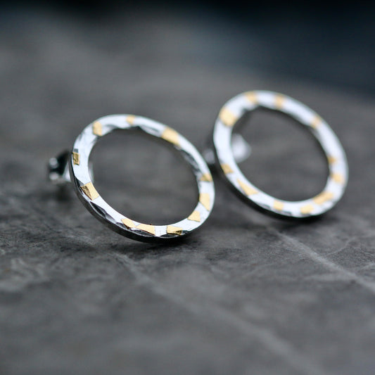 Confetti Keum Boo Hoop Studs image 0