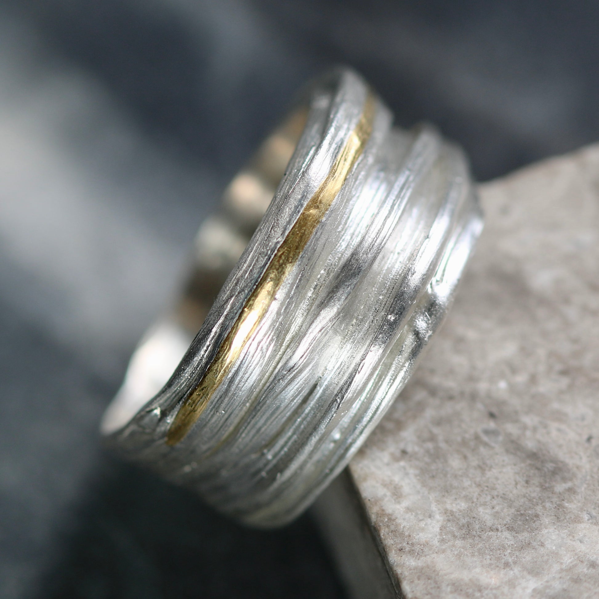 Mitsuro Hikime Keum Boo Deep Linear Band - O.5 image 0