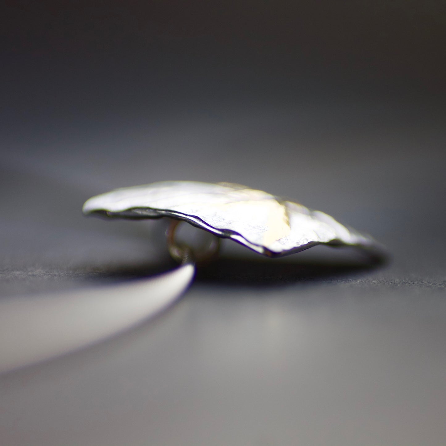 Silver & Gold Keum Boo Cable Necklace image 3