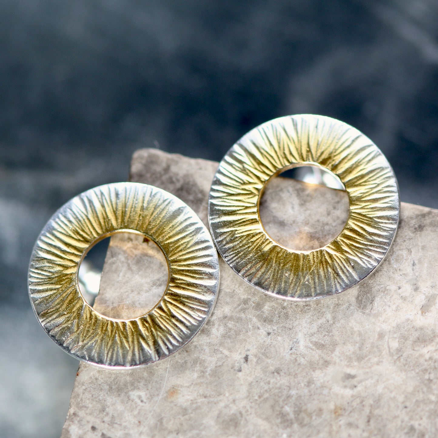 15mm Fade Radiate Wide Washer Studs image 4