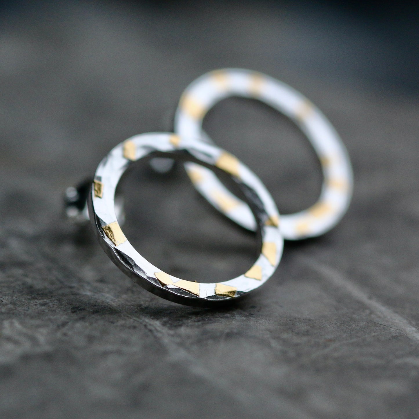 Confetti Keum Boo Hoop Studs image 1