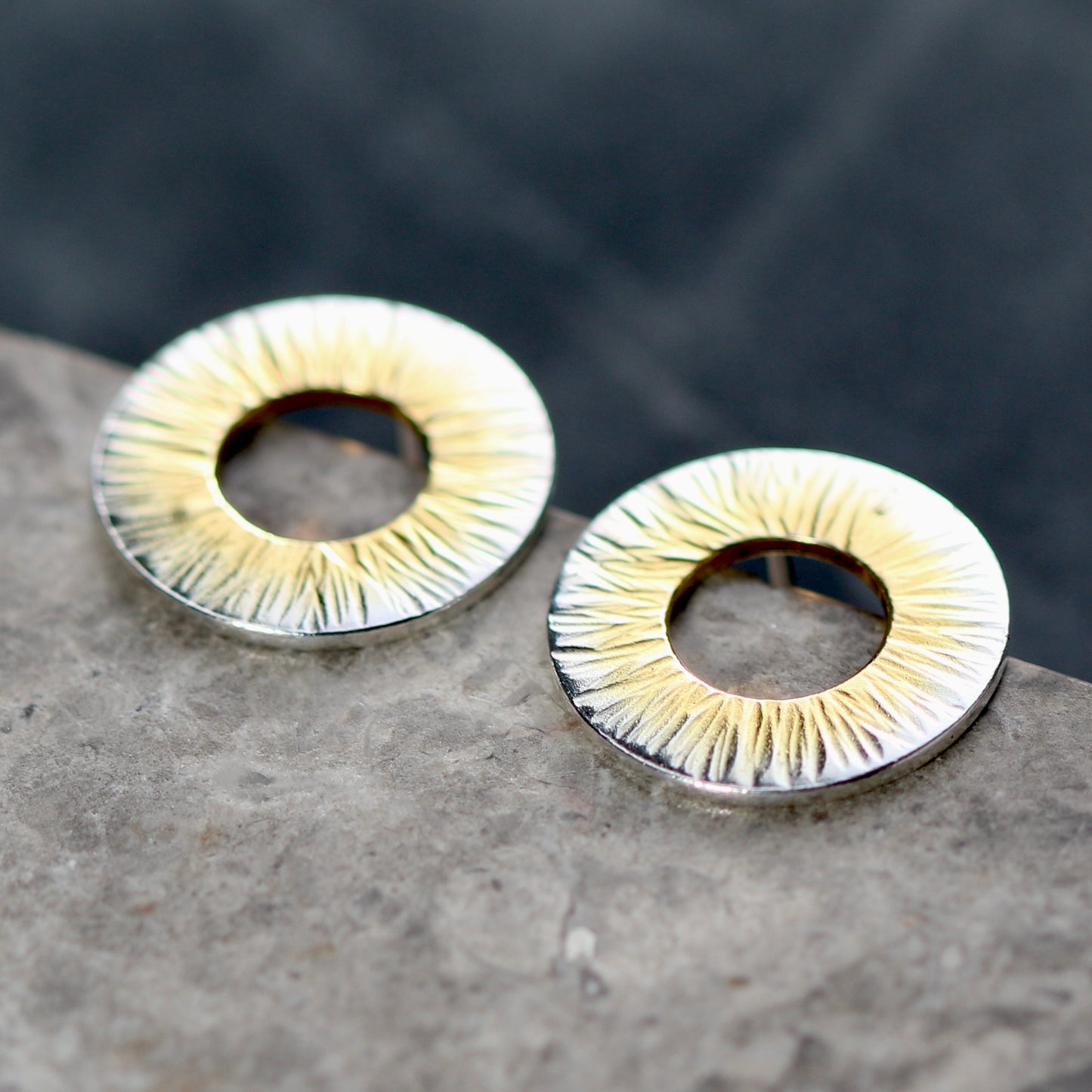 15mm Fade Radiate Wide Washer Studs image 6