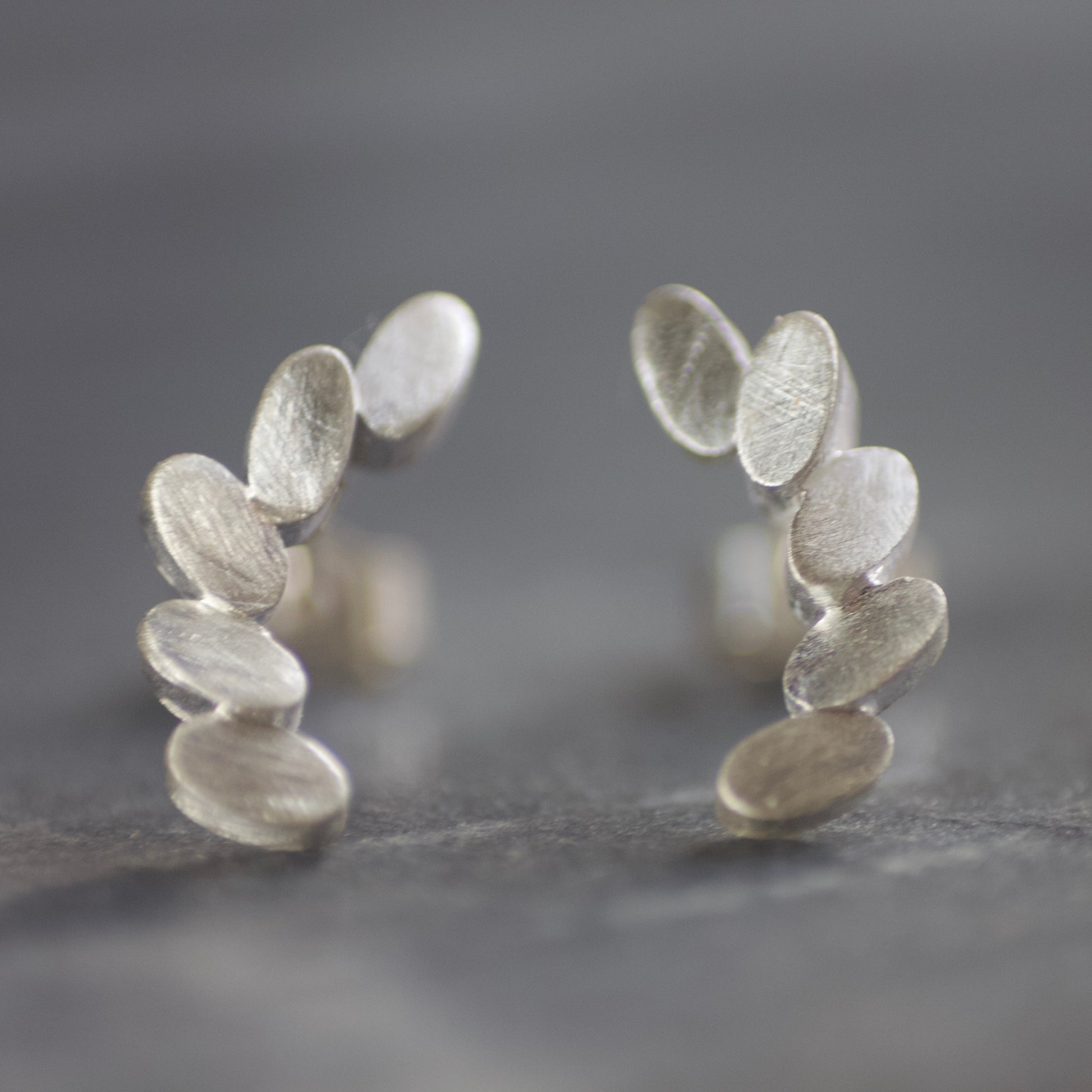 Silver Laurel Necklace & Earrings Gift Set image 4