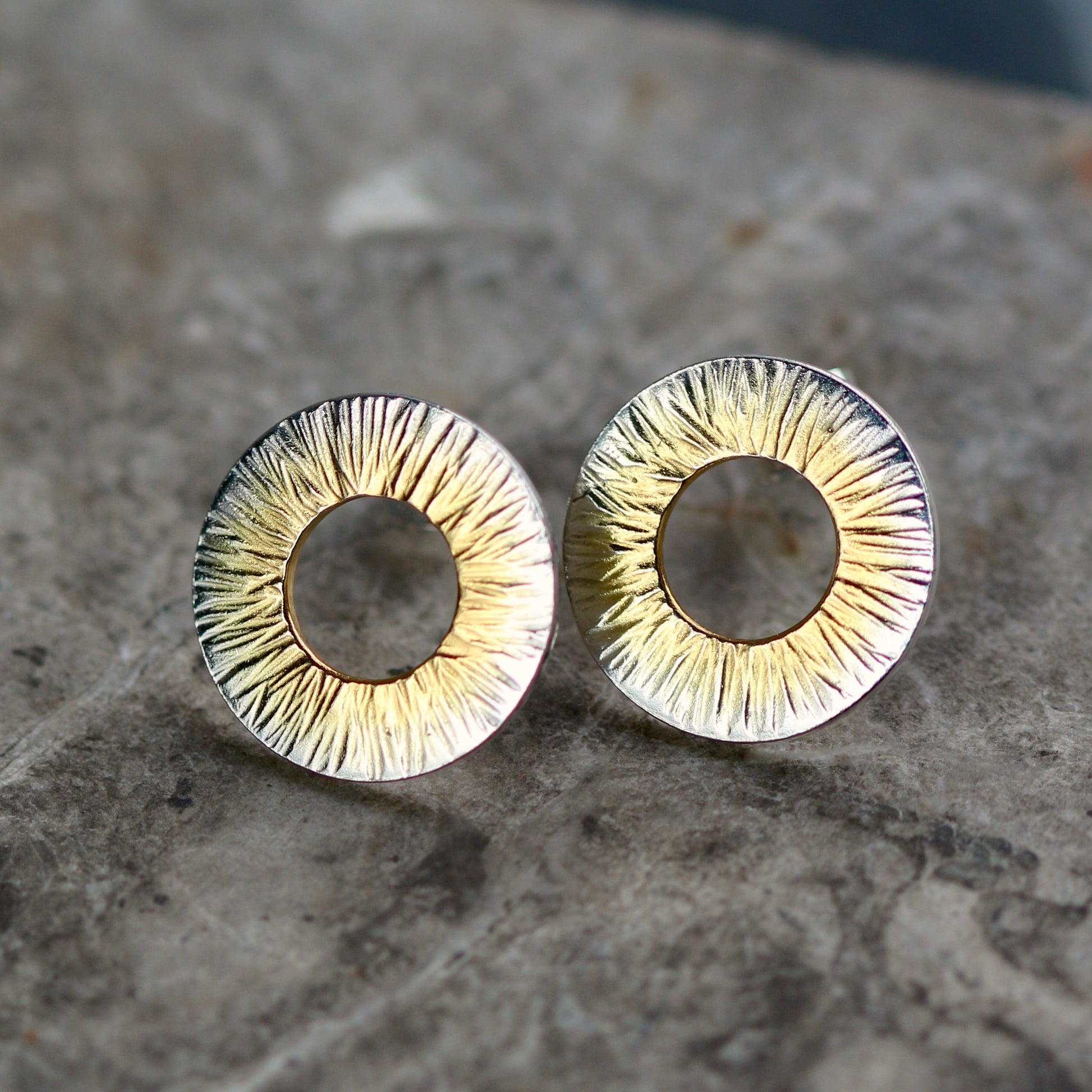 15mm Fade Radiate Wide Washer Studs image 1
