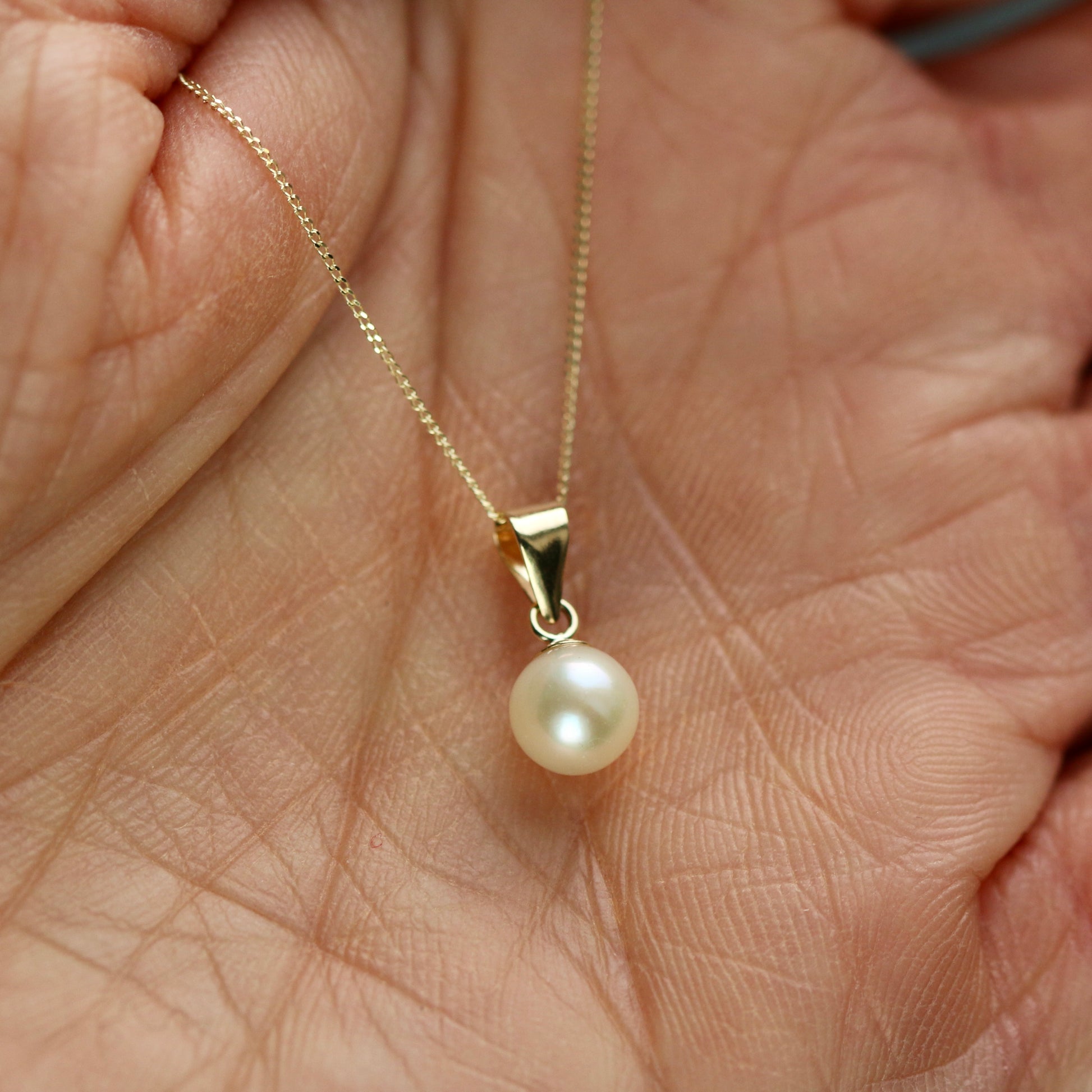 9ct Gold & Pearl Set image 2