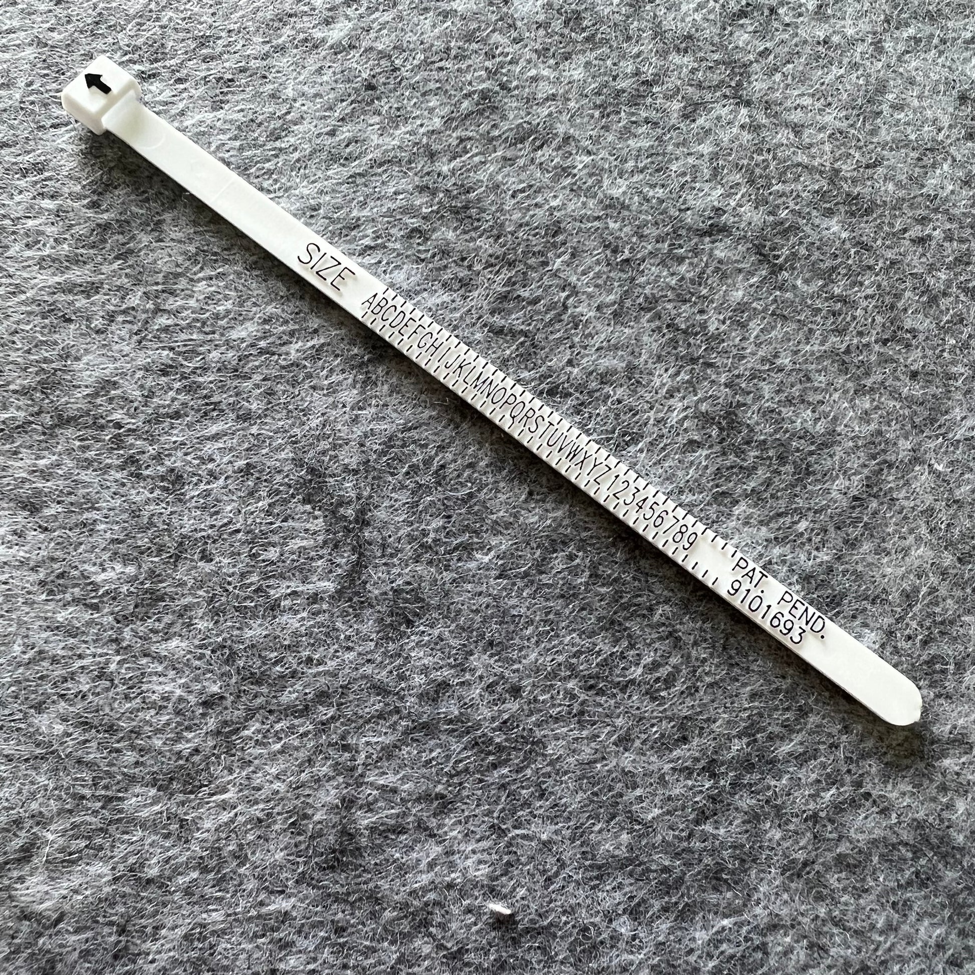 Plastic Ring Sizer, UK A-Z, +9 image 1