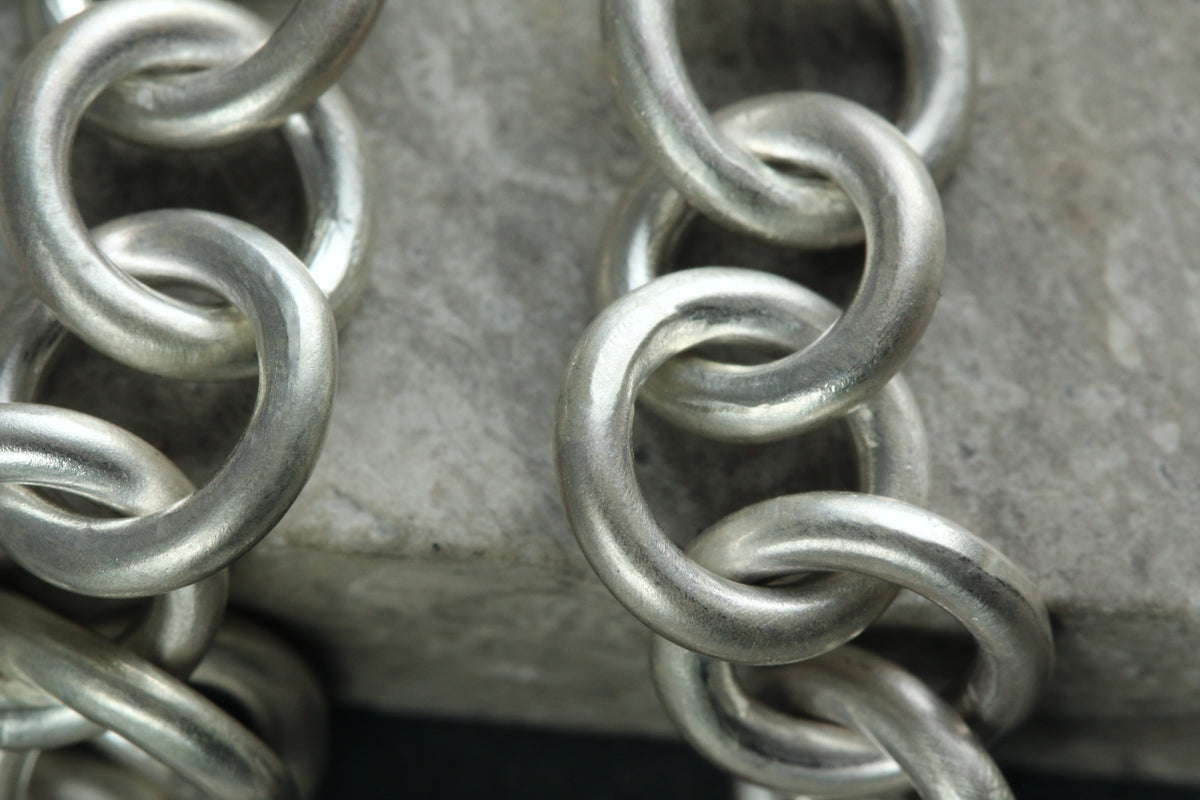 Sterling Silver Chunky Bracelet