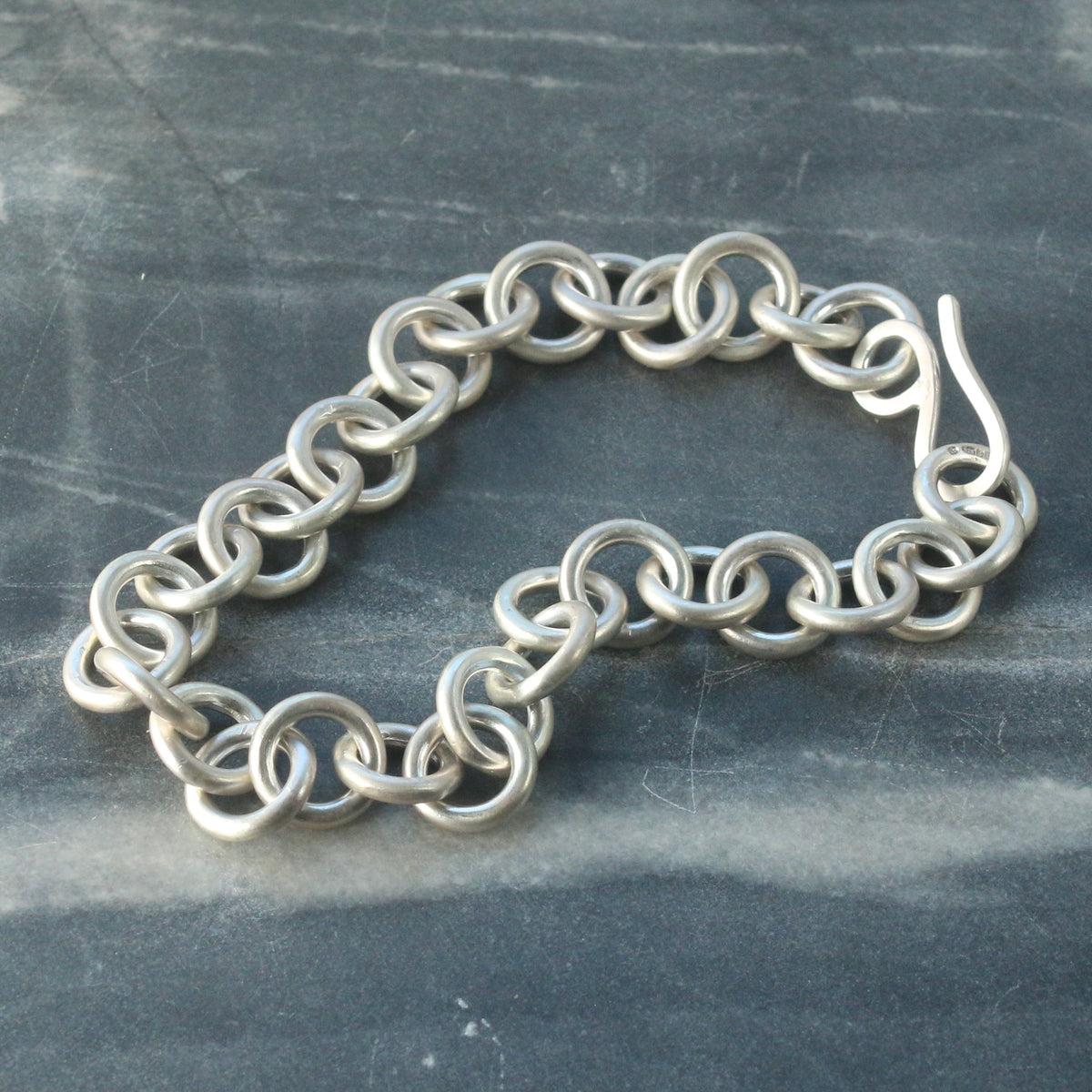 Sterling Silver Chunky Bracelet