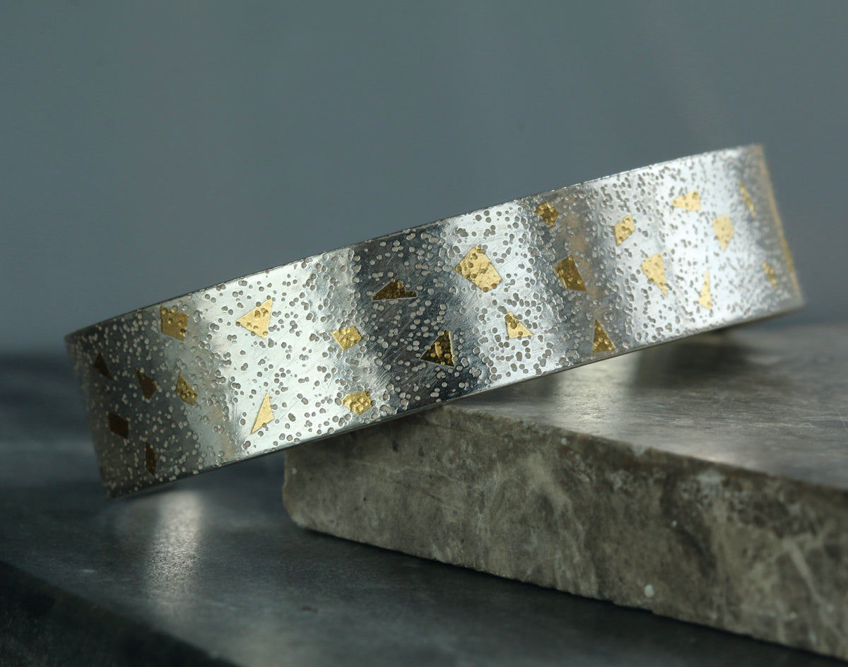 Keum Boo Confetti Cuff