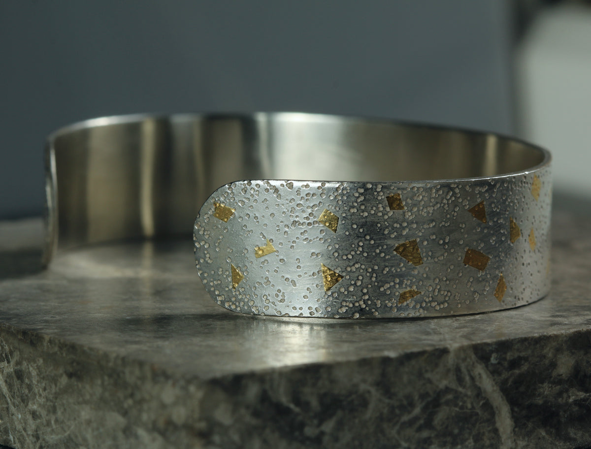 Keum Boo Confetti Cuff