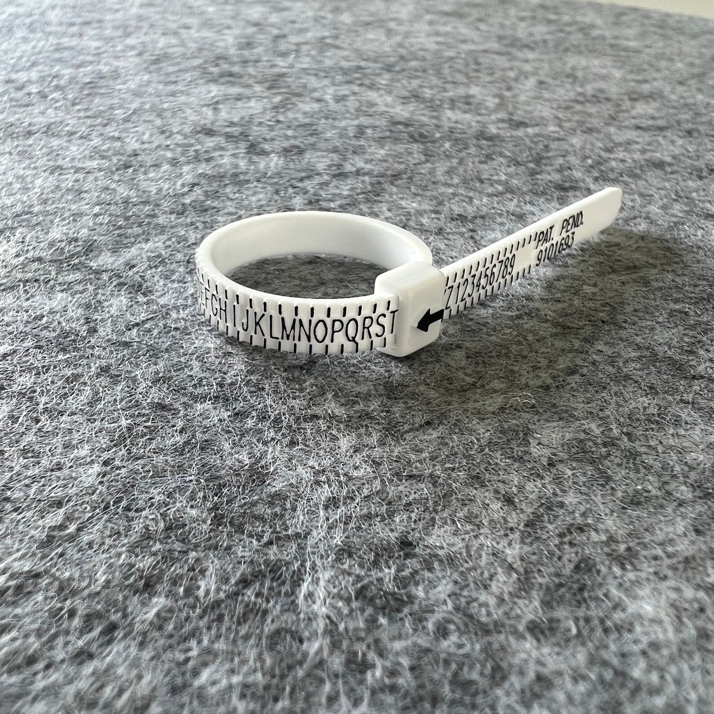 Plastic Ring Sizer, UK A-Z, +9 image 0