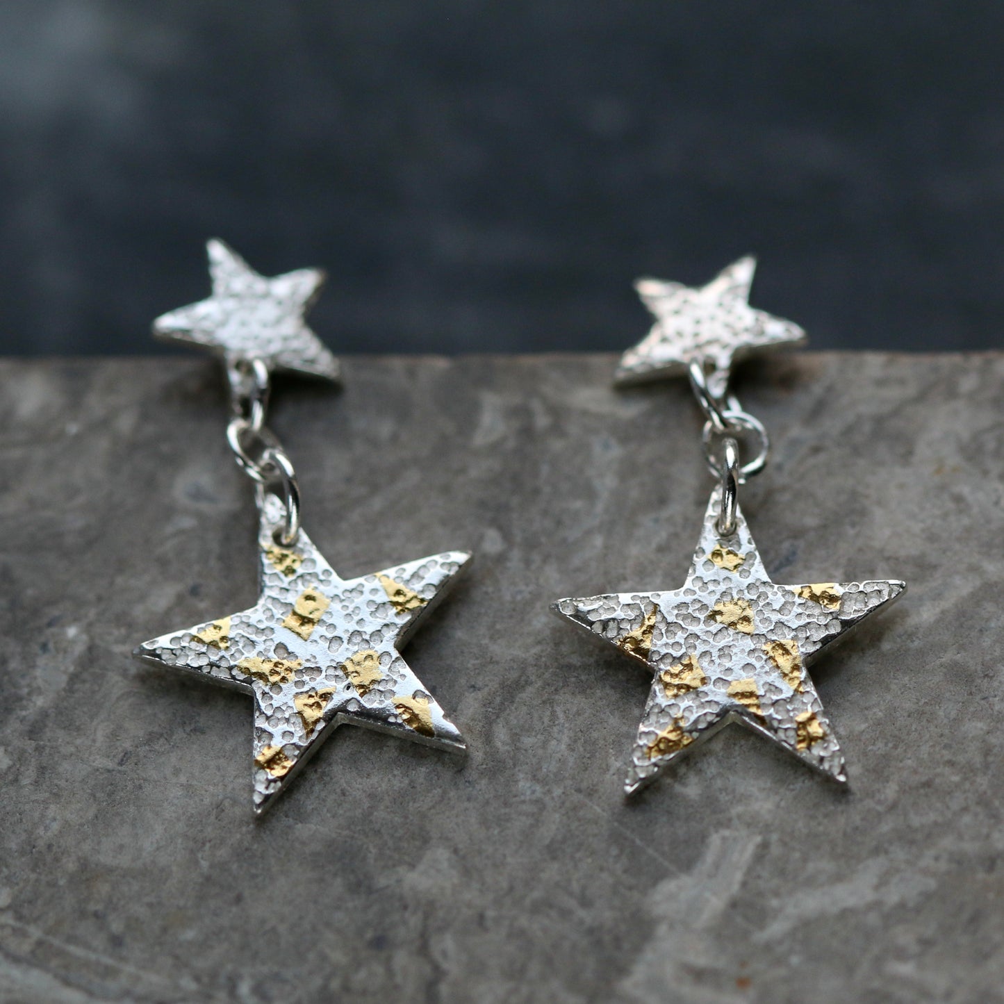 Keum Boo Star Drop Earrings image 3