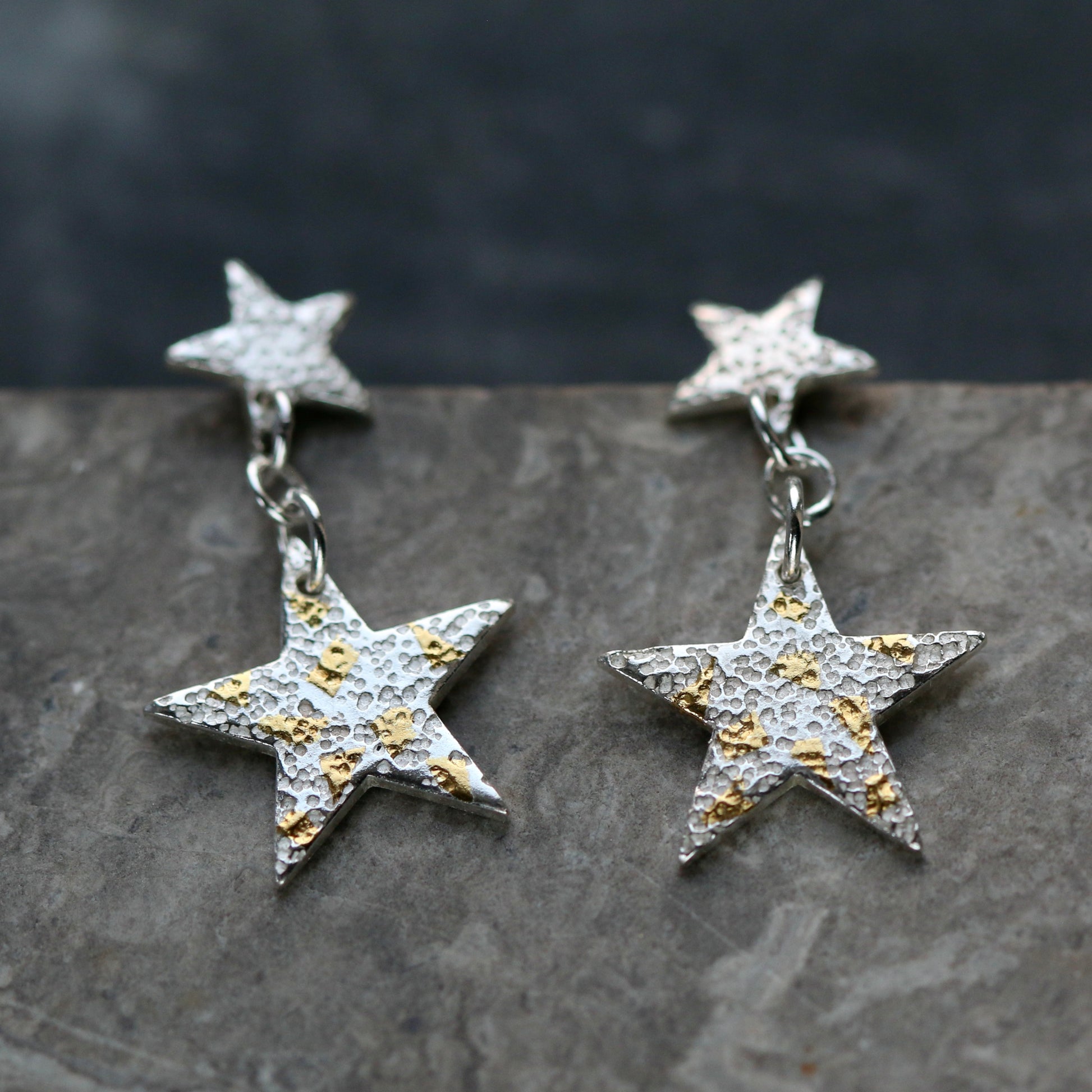 Keum Boo Star Drop Earrings image 3