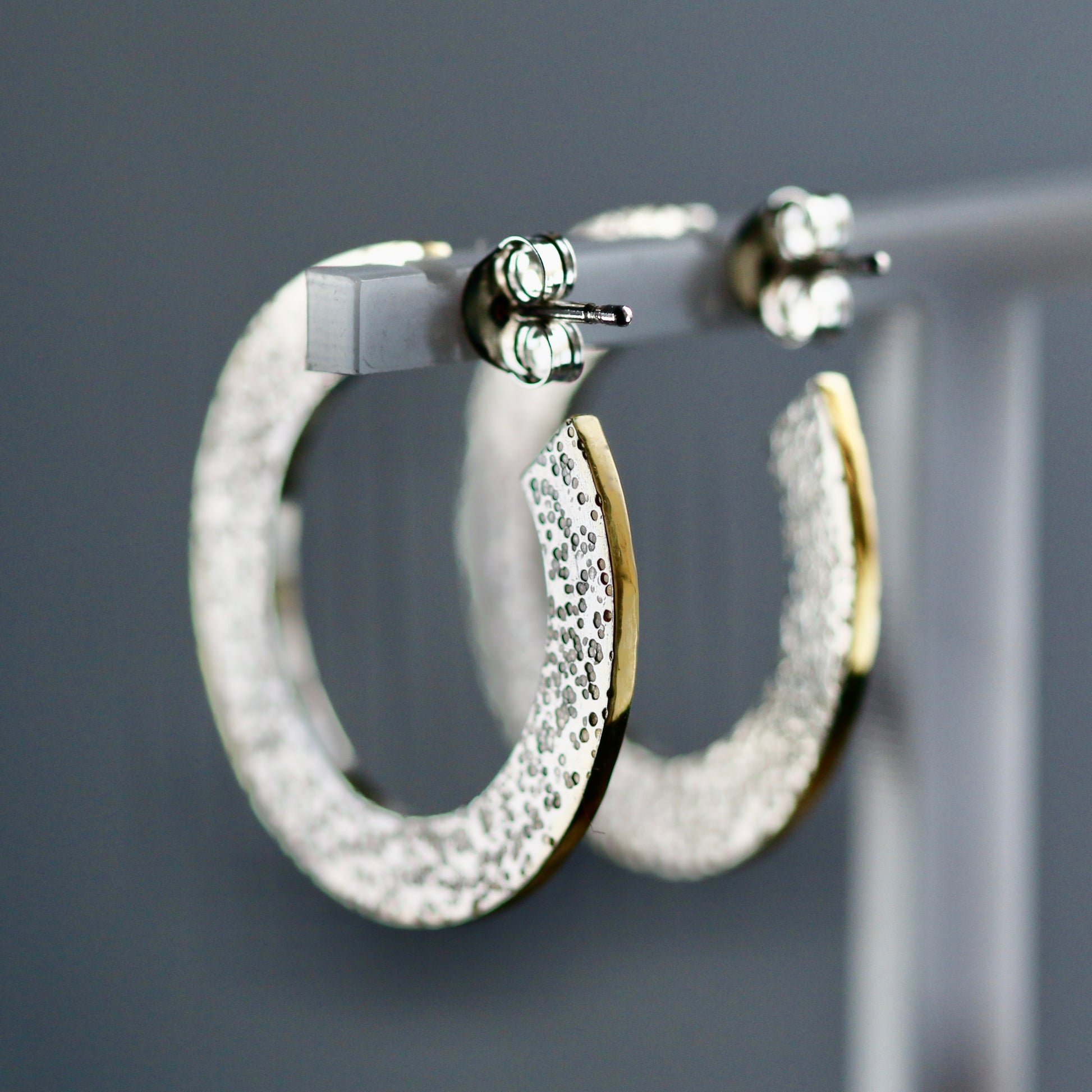 Dot Circle Hoop Earrings image 6
