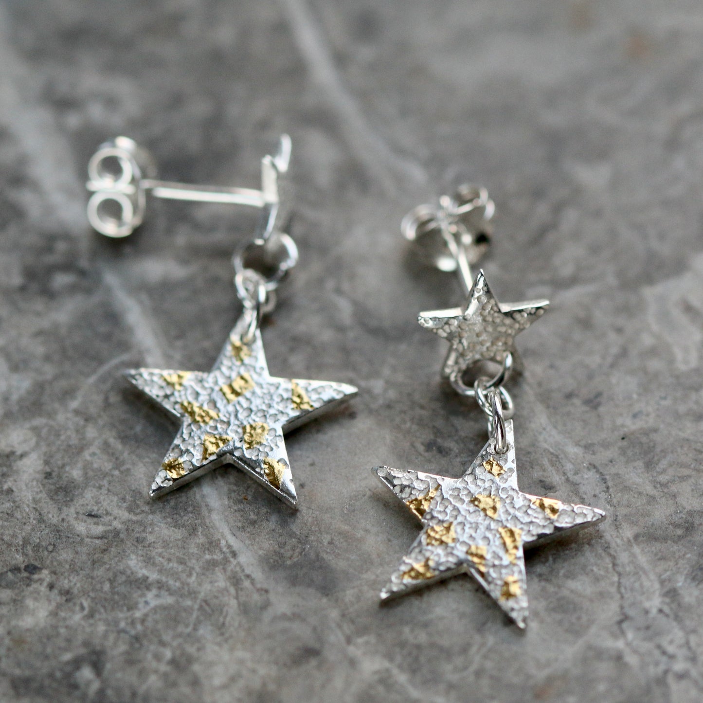 Keum Boo Star Drop Earrings image 4