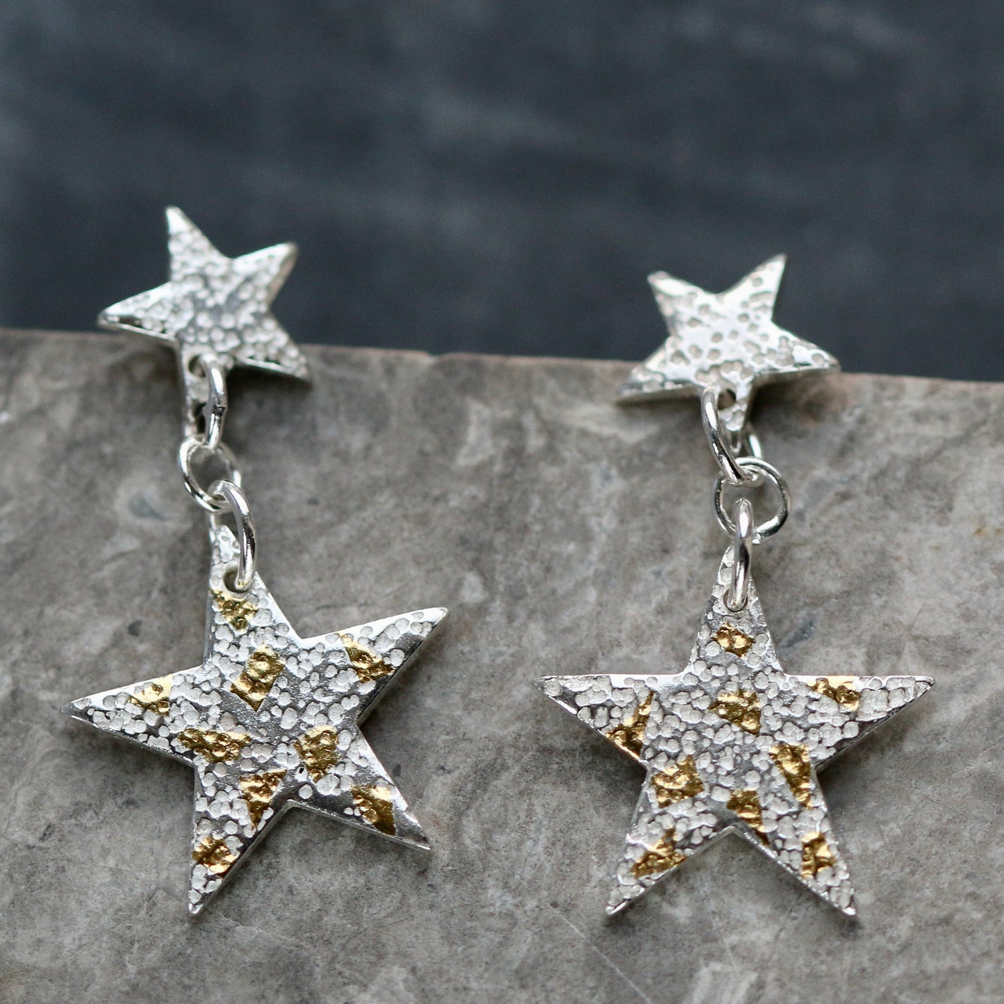 Keum Boo Star Drop Earrings image 0