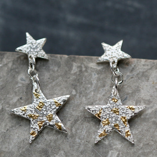 Keum Boo Star Drop Earrings image 0